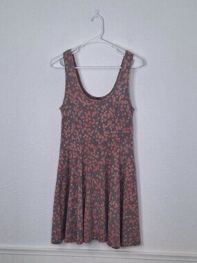 Free People Floral Dress Sz M Boho Cottagecore 90s Y2Ks Retro Sundress Dainty